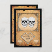 海賊版結婚式招待状 招待状 (正面/裏面)