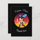 海賊版誕生日サンキューカード サンキューカード (正面/裏面)