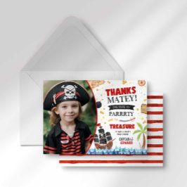海賊版誕生日サンキューカード 招待状