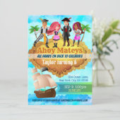 海賊版誕生日招待状 招待状 (スタンド正面)