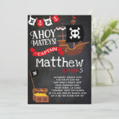 海賊版誕生日招待状 招待状 (スタンド正面)