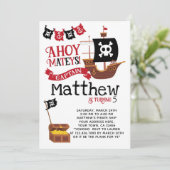 海賊版誕生日招待状 招待状 (スタンド正面)