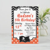 海賊版誕生日招待状 招待状 (スタンド正面)