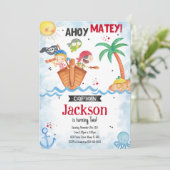 海賊版誕生日招待状 招待状 (スタンド正面)