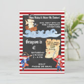 海賊版誕生日招待状 招待状 (スタンド正面)