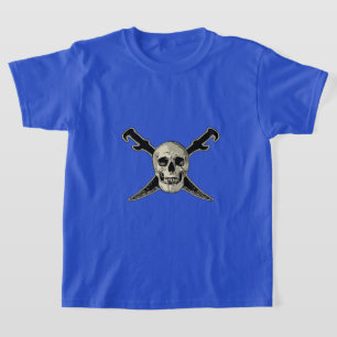 海賊版(スカル) – キッズベーシックTシャツ Tシャツ