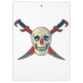 海賊版(スカル) – クリップボード (裏面)