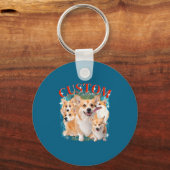 海賊版 ヴィンテージ ペット 犬 猫 楽しい 動物 1bk1 キーホルダー (正面)