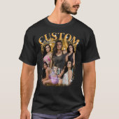 海賊版 I Love My Hot Girlfriend ハート GF 1BK5 Tシャツ (正面)