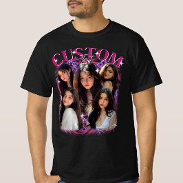 海賊版 I Love My Hot Girlfriend ハート GF 2BK1 Tシャツ