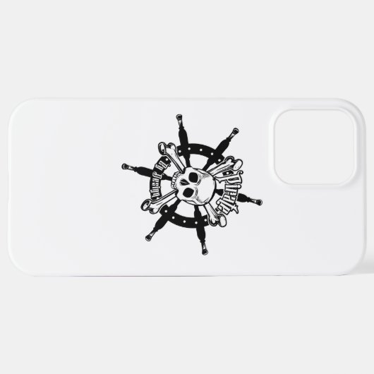 海賊版iPhoneケース12 Pro Max iPhoneケース (裏面横)