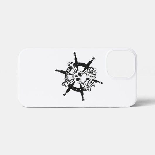 海賊版iPhoneケース13ミニ iPhoneケース (裏面横)