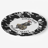 海賊版SkELETON紙プレート ペーパープレート (アングル)