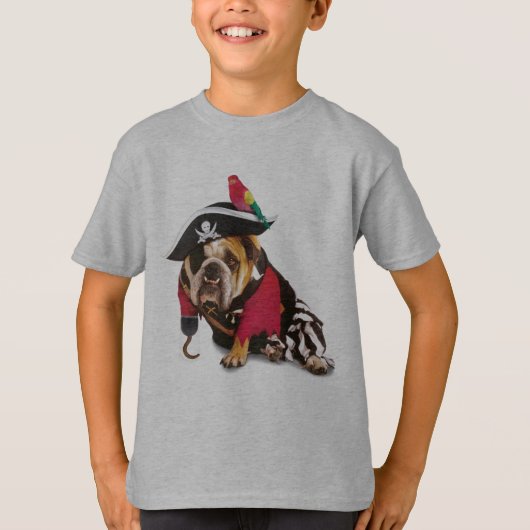 海賊犬のTシャツ Tシャツ (正面)