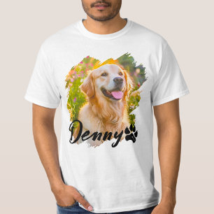 海賊犬ペット写真動物90s 1W1 Tシャツ