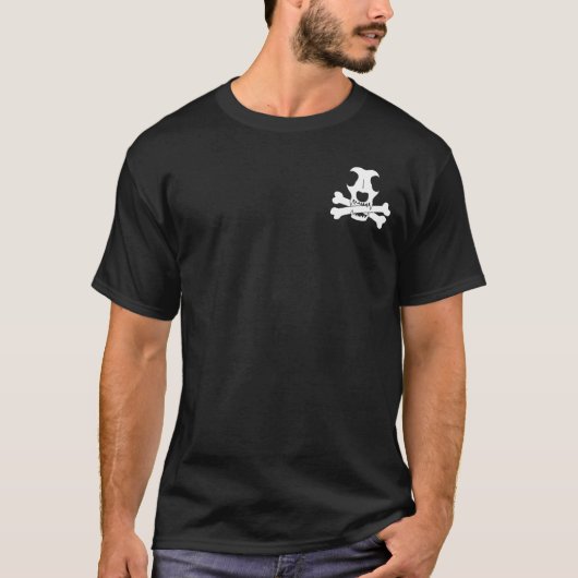海賊犬ロゴ Tシャツ (正面)