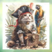 海賊猫の宝物 ウィンドウサイン (シート3)