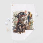 海賊猫の宝物 ゴルフタオル (インサイチュ)