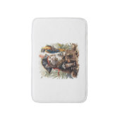 海賊猫の宝物 バスマット (正面縦)