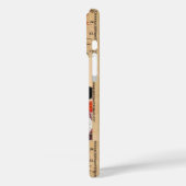 海賊猫アンティーク海賊の宝石図と旗 Case-Mate iPhoneケース (裏面 / 左)