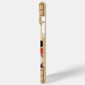 海賊猫アンティーク海賊の宝石図と旗 Case-Mate iPhoneケース (裏面 / 左)