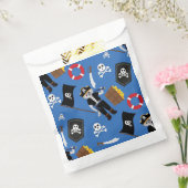 海賊猫スカルクロスボーンブルー フェイバーバッグ (封をした状態)