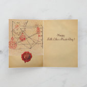 海賊猫・アンティーク海賊の宝石図 カード (内部)