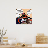 海賊猫 ポスター (キッチン)