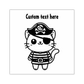 海賊猫 ラバースタンプ (インプリント)