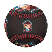 海賊猫 野球ボール (正面)