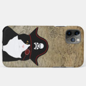海賊猫iPhoneケース Case-Mate iPhoneケース (裏面(横))
