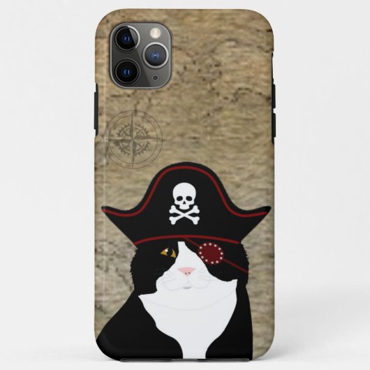 海賊猫iPhoneケース Case-Mate iPhoneケース (裏面)