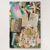 海賊生活デジタルコラージュ ジグソーパズル (縦)