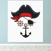 海賊生活 キャンバスプリント (インサイチュ (ウッドフロア))