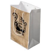 海賊生活  ミディアムペーパーバッグ (正面アングル)