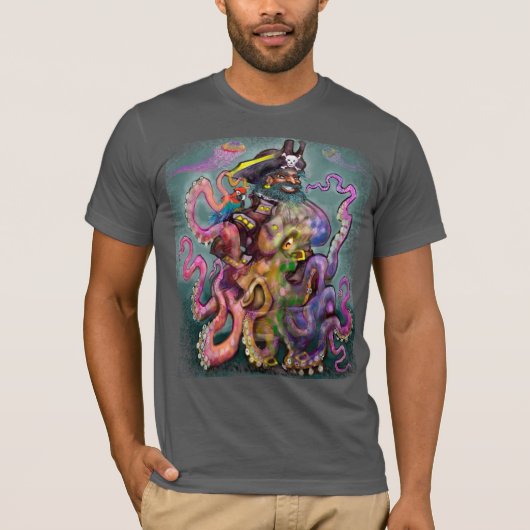 海賊用タコTシャツ Tシャツ (正面)