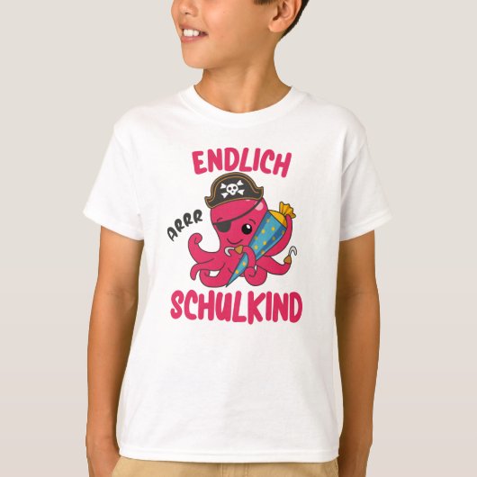 海賊田コ入園学校児童学校 Tシャツ (正面)