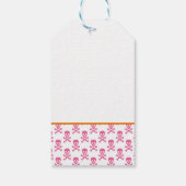 海賊石骨ハッピーバースデーキッズカラフルおもしろい ギフトタグ (裏面)