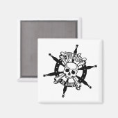 海賊磁石 マグネット (正面/裏面)