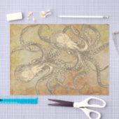 海賊祭りとタコ 薄葉紙 (クラフト)