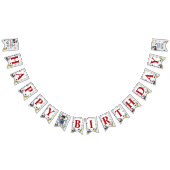 海賊第一ハッピーバースデーパーティー バンティングフラッグ (全)