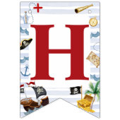 海賊第一ハッピーバースデーパーティー バンティングフラッグ (第2の旗)