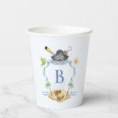 海賊紋章 紙コップ (裏面)