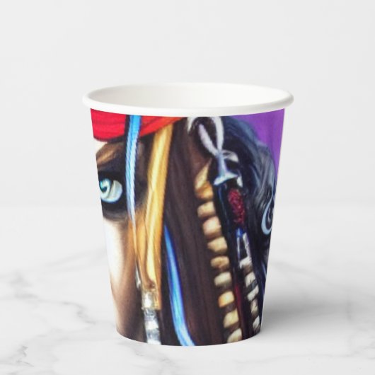 海賊紙カップ 紙コップ (裏面)