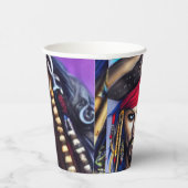 海賊紙カップ 紙コップ (右)