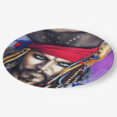 海賊紙プレート ペーパープレート (アングル)