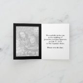 海賊結婚式のパスポート 招待状 (内部)