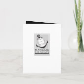 海賊結婚式のパスポート 招待状 (裏面)