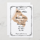 海賊結婚式招待状 招待状 (正面/裏面)