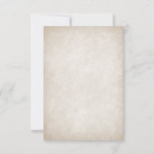 海賊結婚財宝 出欠カード (裏面)